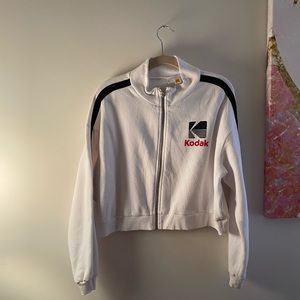 Jacket crop top- colorful